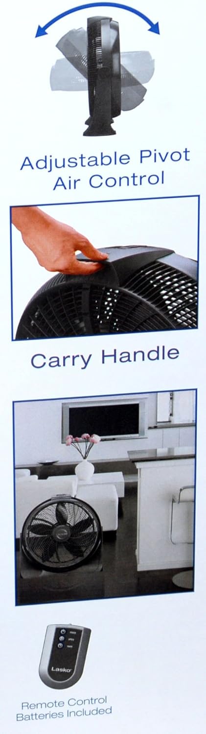 Lasko Elite Collection Cyclone Power Air Circulator 20 in