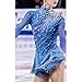 Nnnnydjy Women's Figure Ice Skating Competition Dress Girls Winter Sport Roller Skate Costume Handmade Gymnastics Leotards,A,L