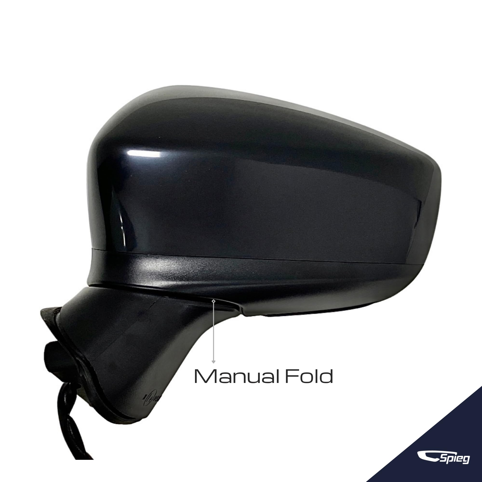 Amazon.com: Spieg Driver Side Mirror for 2014-2016 Mazda 3 Power
