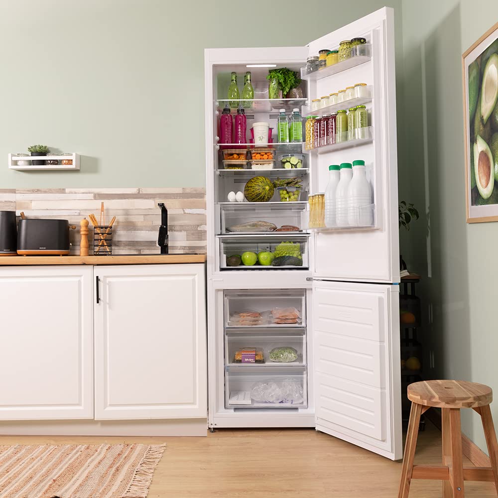Cecotec Bolero CoolMarket Combi 366 White Crystal 360 Litri - Dettaglio