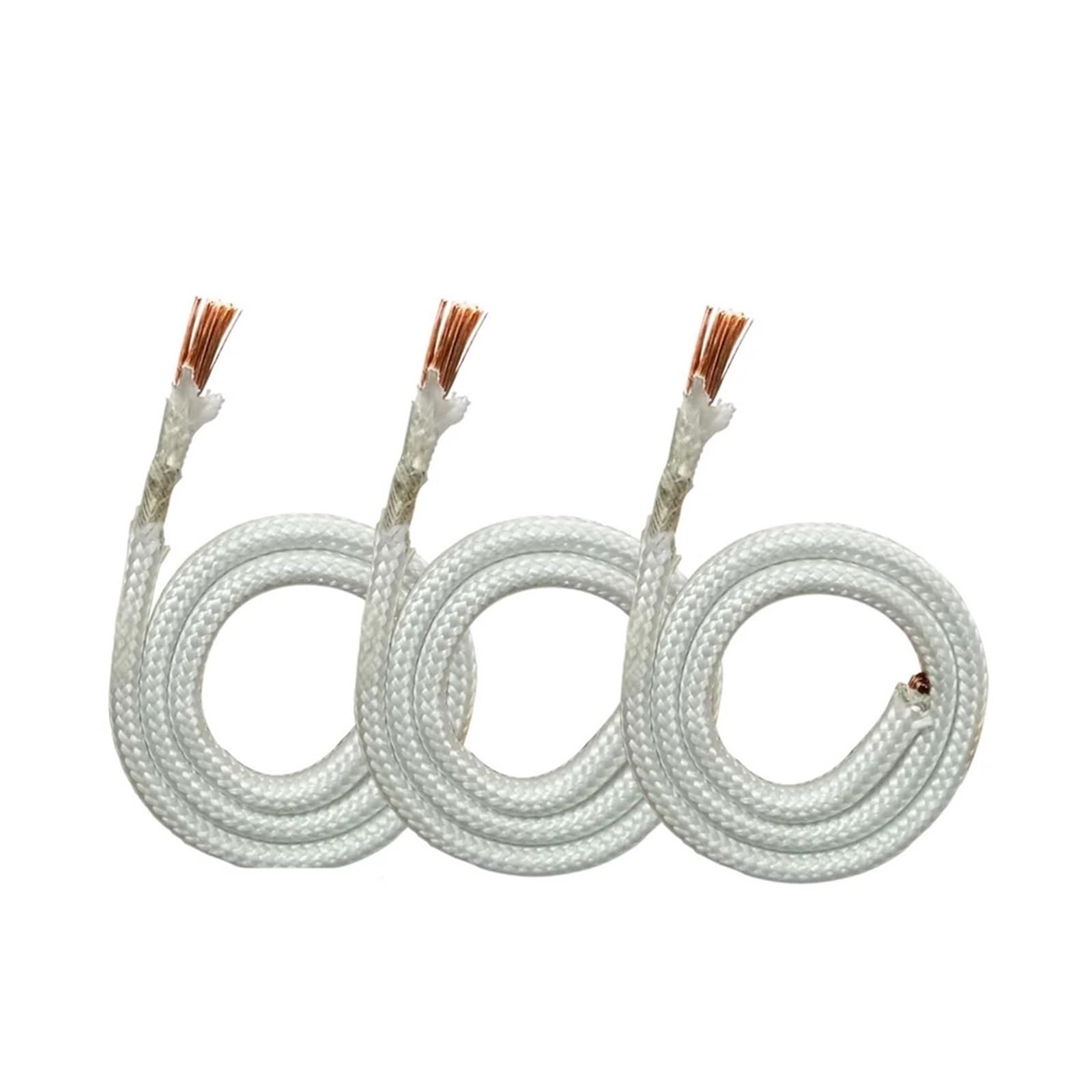 100M 500℃ Mica Braided Fireproof Wire,7‑20AWG 16‑10mm²