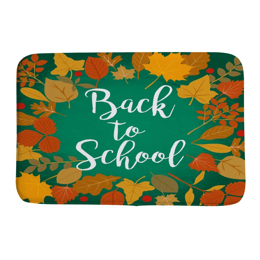Tapis de cuisine antidérapant et absorbant en polyester durable