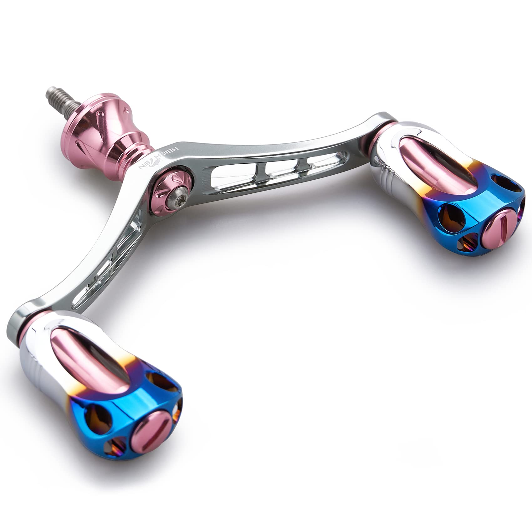 MAD CRAWL リールハンドル ゴールド/パープル Oリング付き Amazon.co.jp: HEIGHTEN 92mm リール ハンドル 22mm ノブ 搭載 シマノ