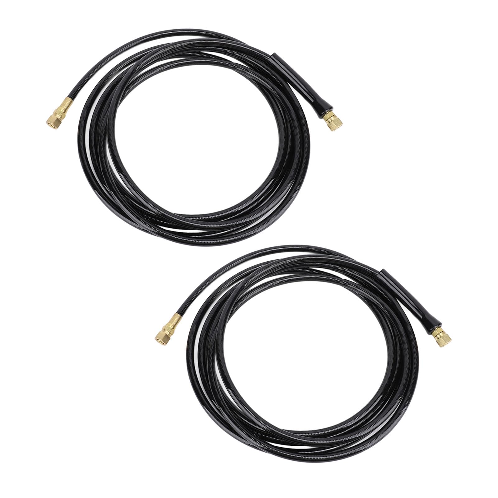 Manguera HO5116 Kit de Manguera Fueraborda de 16 Pies - Kit de Hidráulica Marina de Latón de Goma de Repuesto para Sistemas de Dirección Hidráulica Teleflex