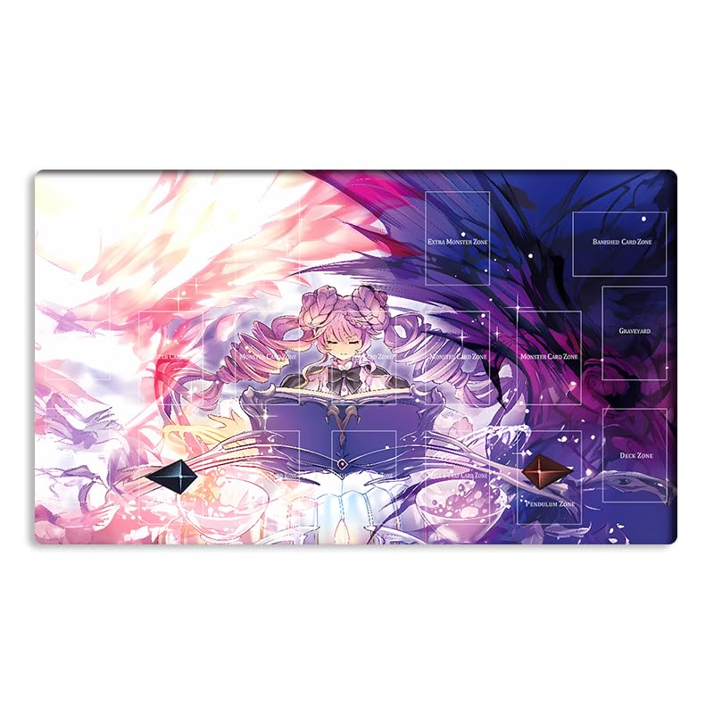New Mlikemat Playmat Vaalmonica Creato TCG CCG OCG Trading Card Game Mat Table Pad with Zones + Free Bag (YG001-147-A) — image 1