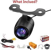 Vista 9 de HD gran angular automático CMOS coche vista lateral trasera trasera cámara de respaldo cámara de respaldo trasero monitor trasero cámara