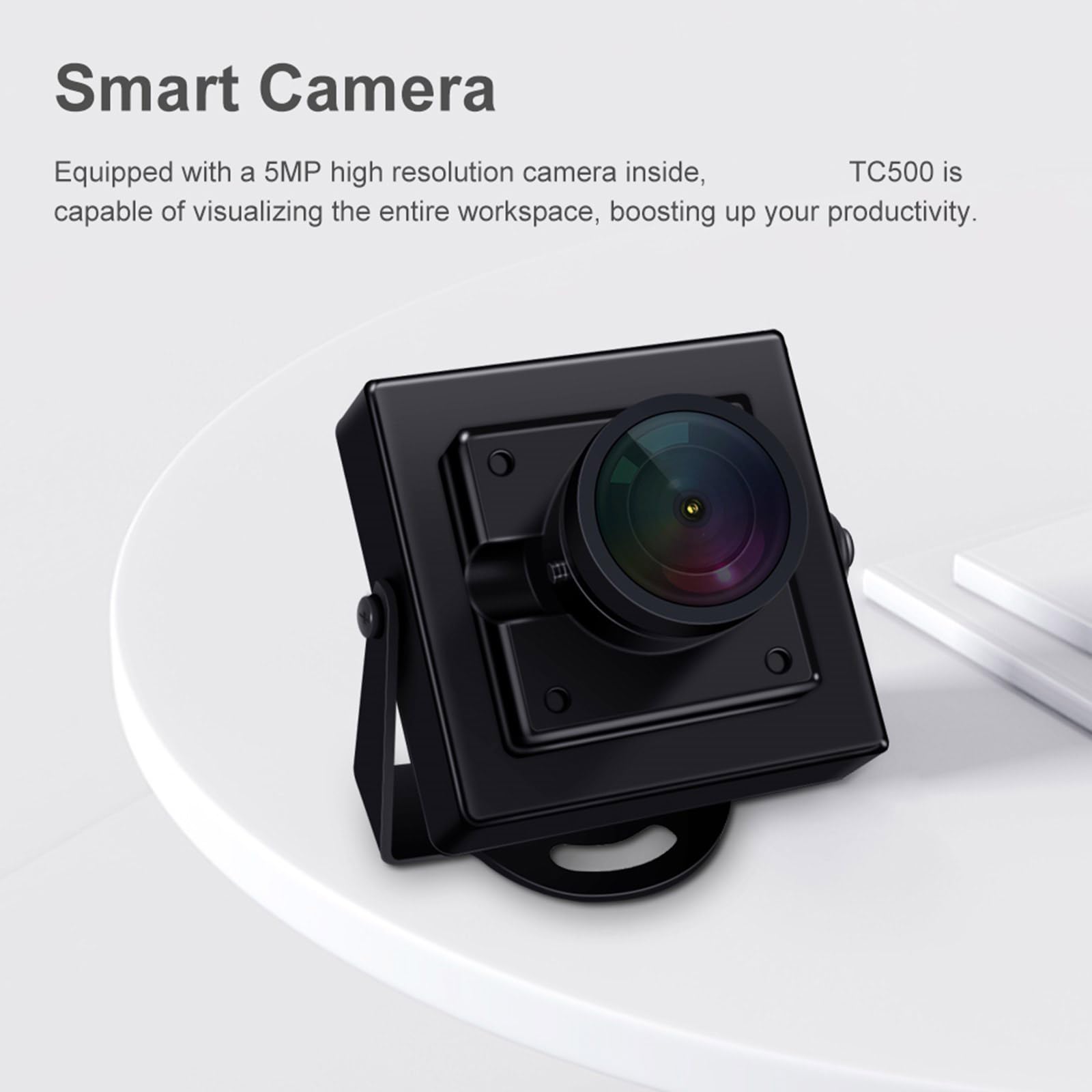 Juego de posicionamiento de cámara de 5 MP para máquina de grabado con software Lightburn, compatibilidad para impresión de grabado de alineación
