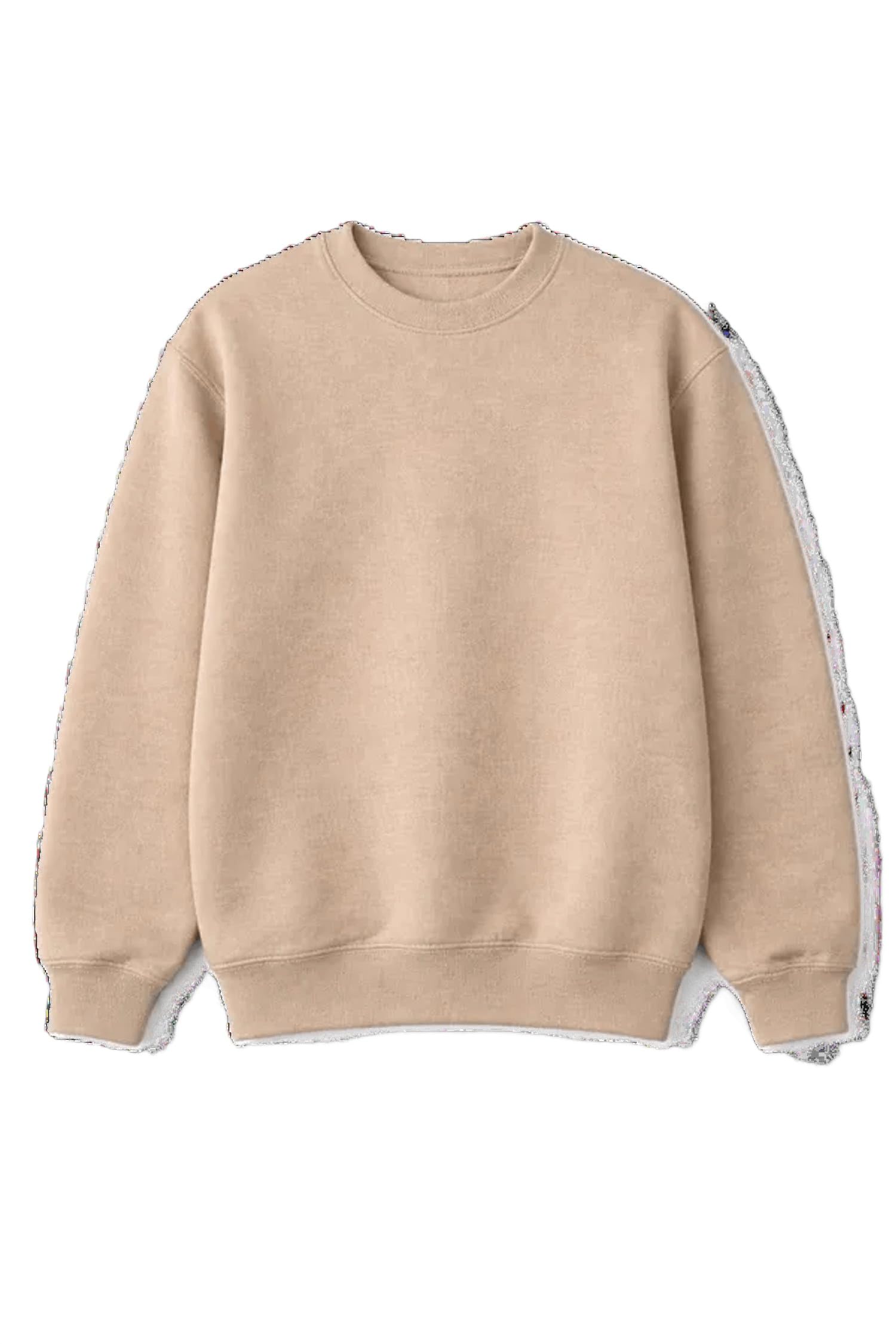 kizaar Cram Cotton Unisex Sweatshirt | Solid-picture-16