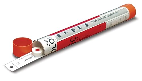 Spilfyter 570001 Specialty Spill Control - Kit de tiras clasificadoras químicas en un tubo, 1.6 in de largo x 12.0 in de ancho