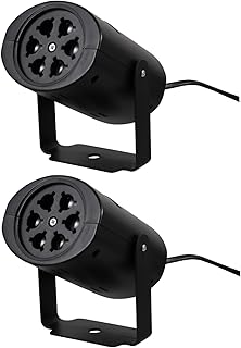 DOITOOL 2 Peças Luzes De Projetor De Natal Luzes De Festa De Natal Luzes De Projeção De Natal Luzes De Projeção De Natal Luzes De Projeção Externas Luzes De Projeção Internas Conjunto