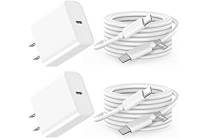 20W Type C USB C Fast iPhone 16 Charger, esbeecables 20W PD...