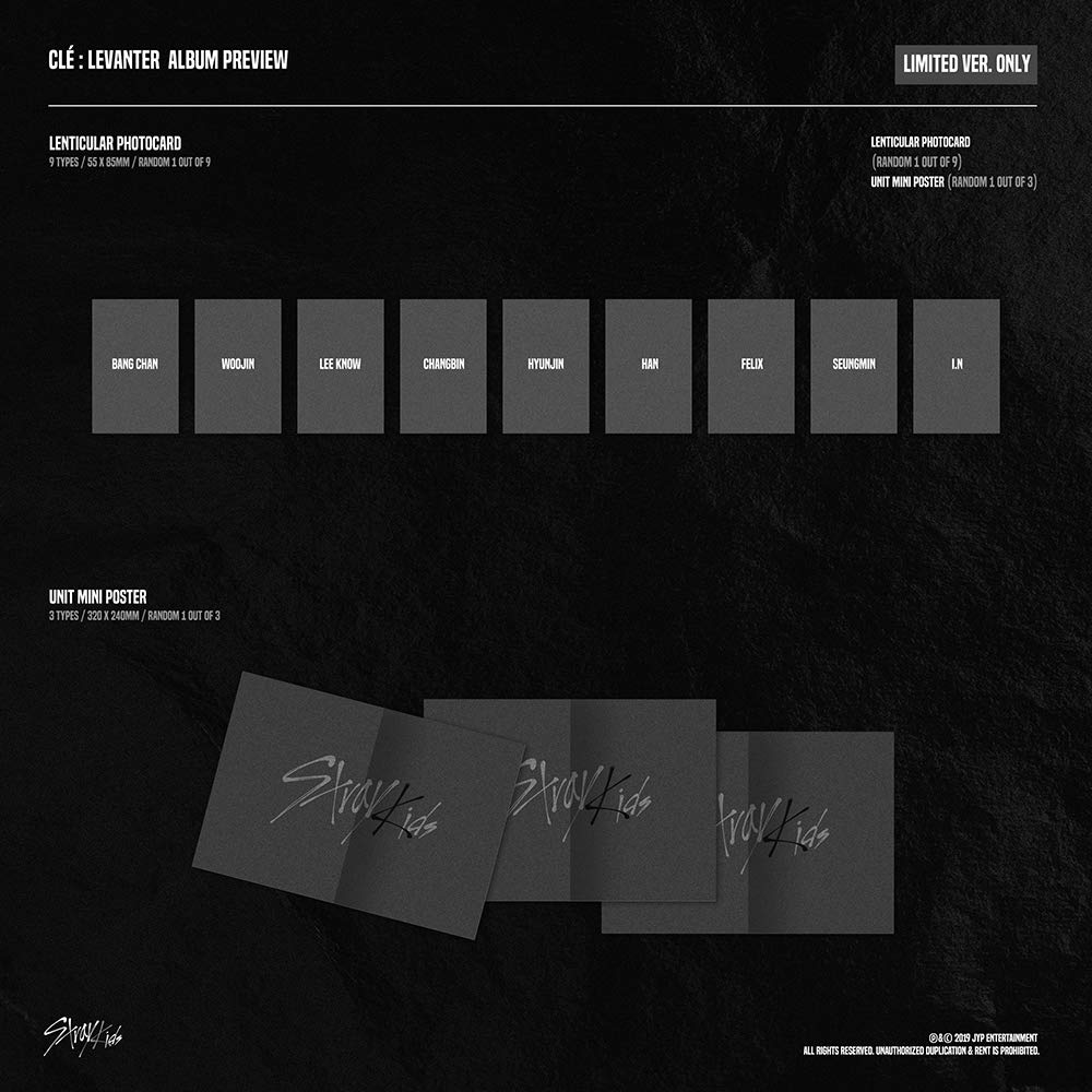 Stray Kids - Clé : Levanter (Limited ver.) CD+Photobook+3QR