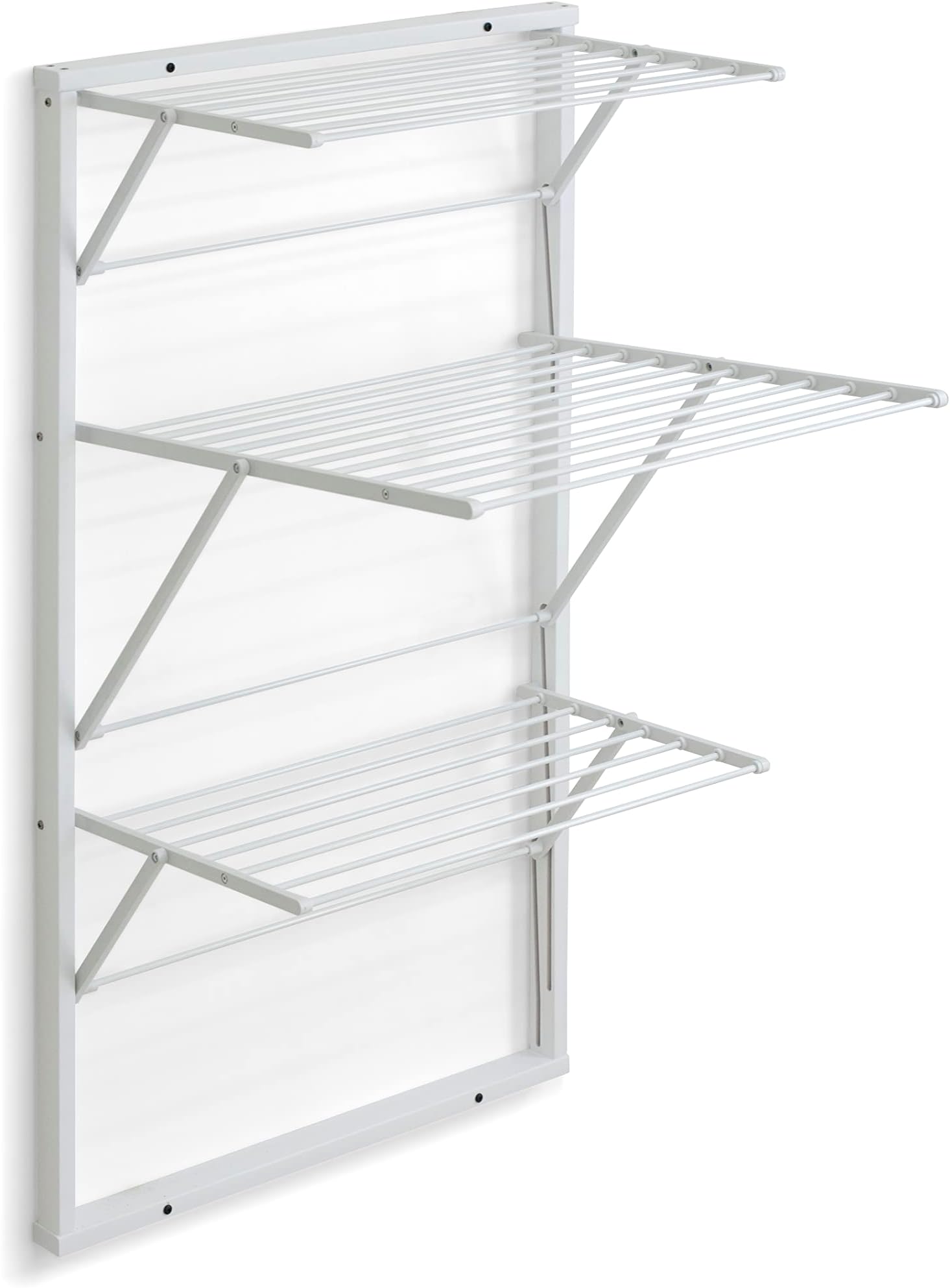 Brabantia Séchoir Rotatif WallFix Etendoir Linge Antidérapantes