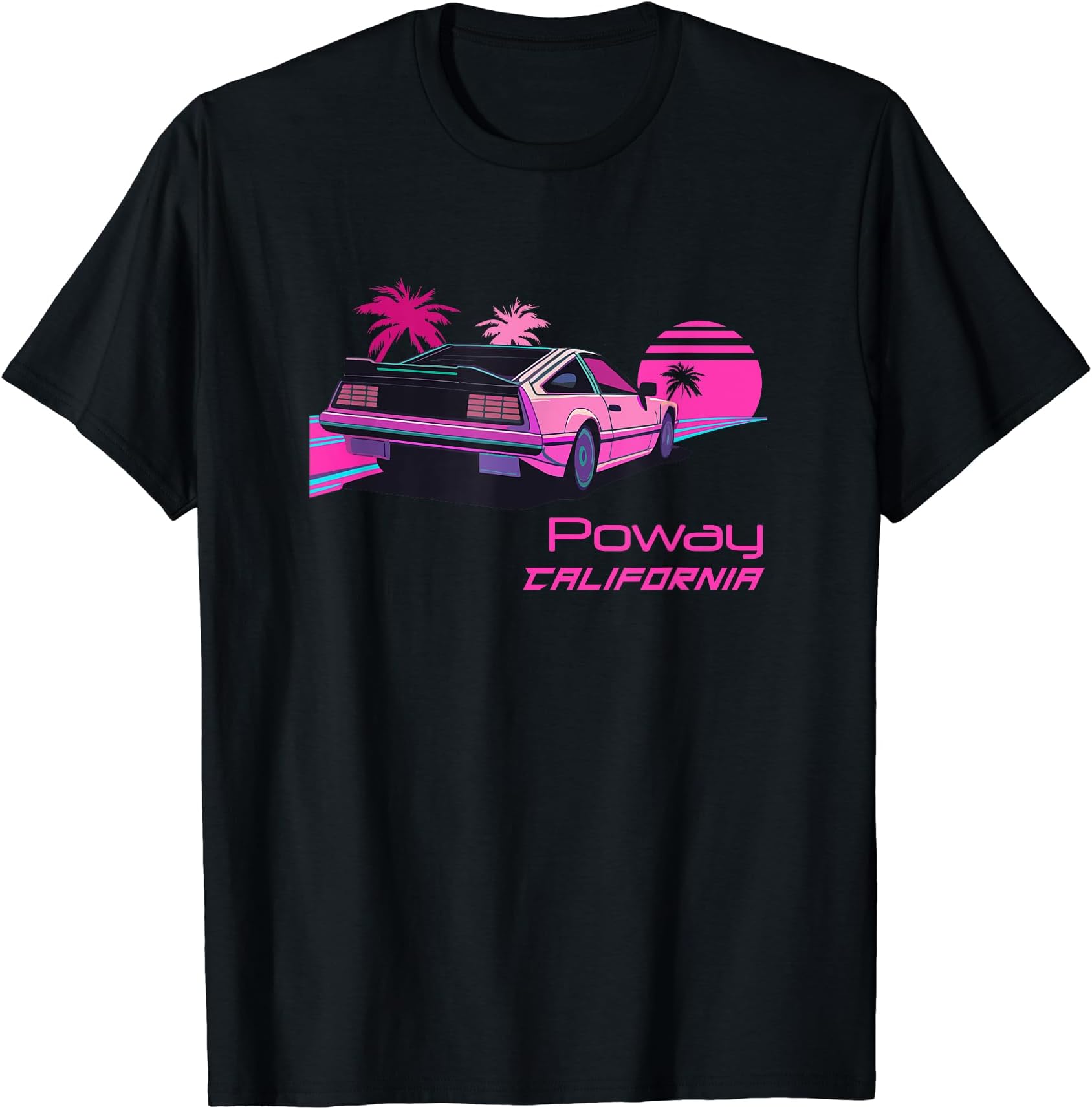 Retro Poway California T-Shirt