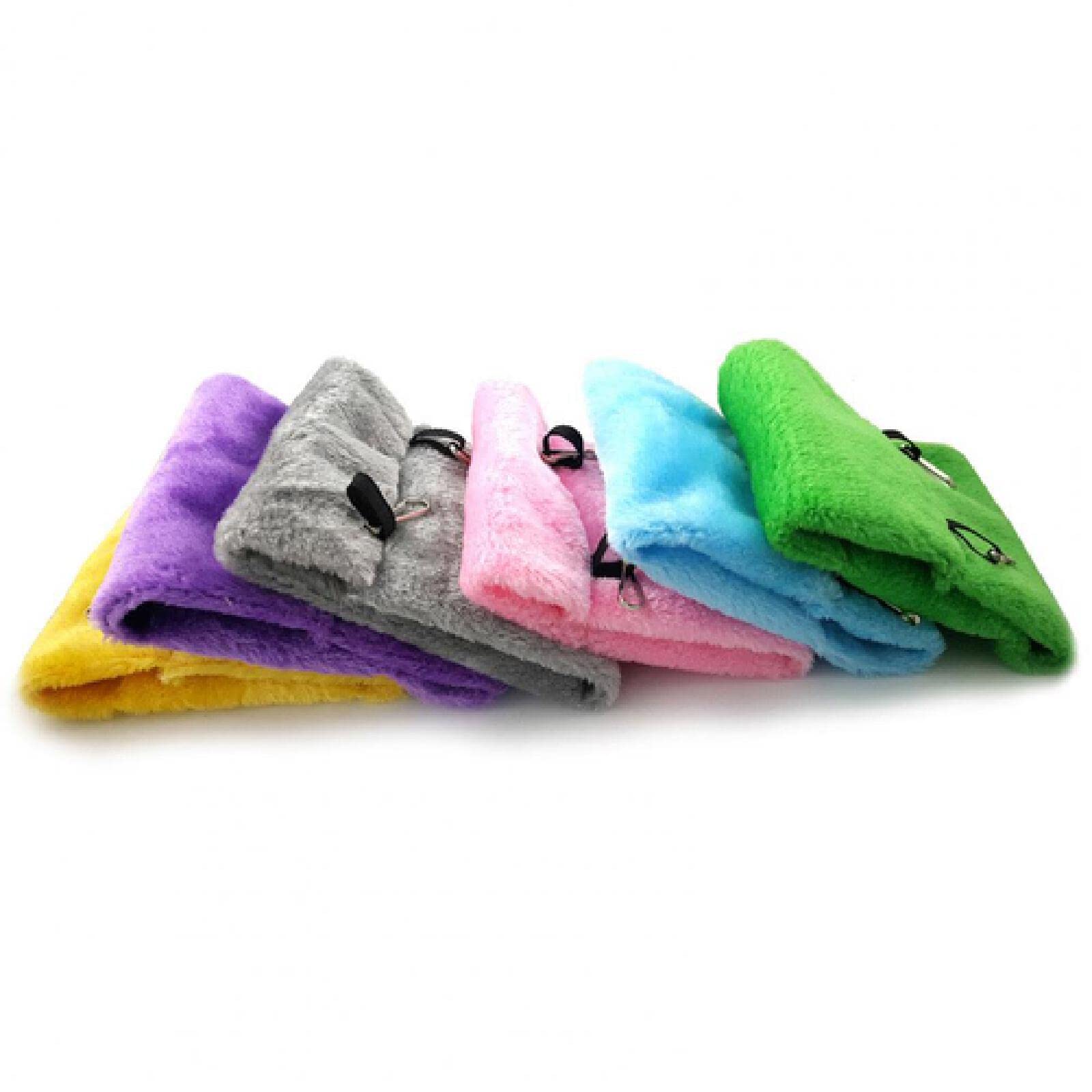 Nido de pájaros, Jaula Triangular Colgante for casa, Nido, Cama, Hamaca cálida de Felpa for Mascotas, Plegable, Suministros Seguridad, Color Rosa, L(Purple,L)