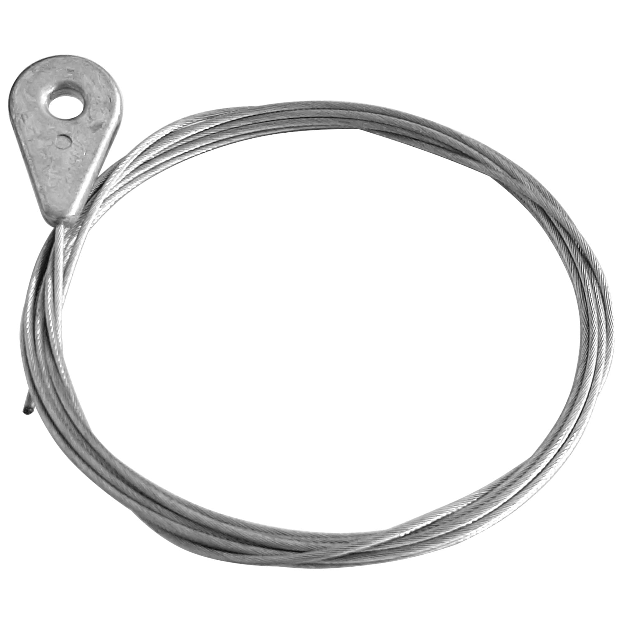 Cyclingcolors Lawnmower Inner Throttle Clutch Cable With Eyelet 6.5Mm End Wire Stop Repair Lawn Mower