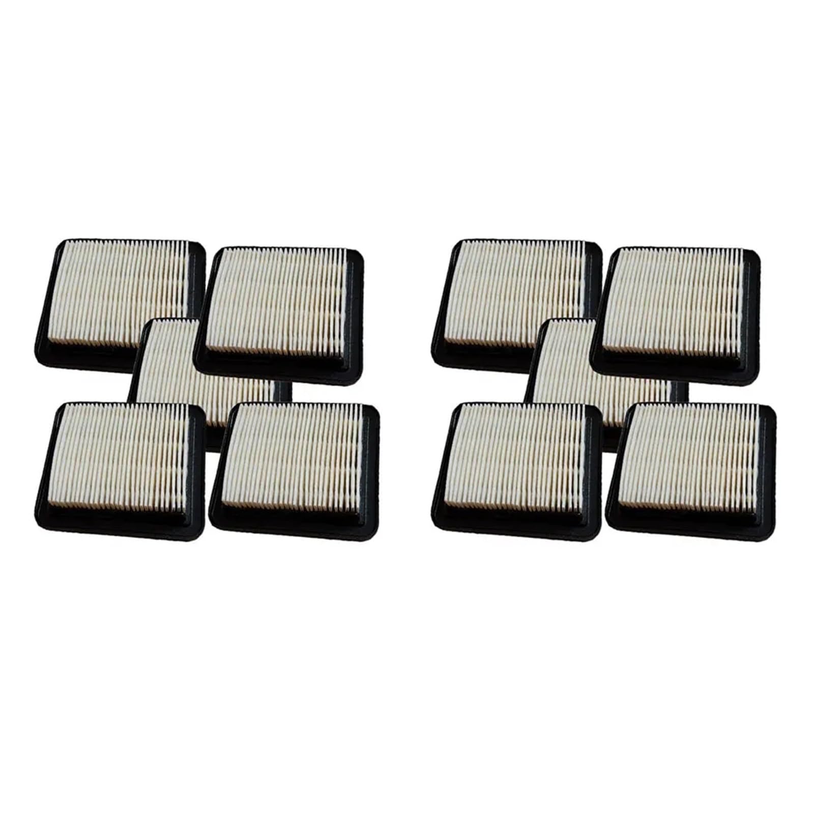 Compatible con 1/2/5/10 filtros de Aire compatibles con desbrozadora Husqvarna 345FR 545FX 545RX 574668001(10pcs)