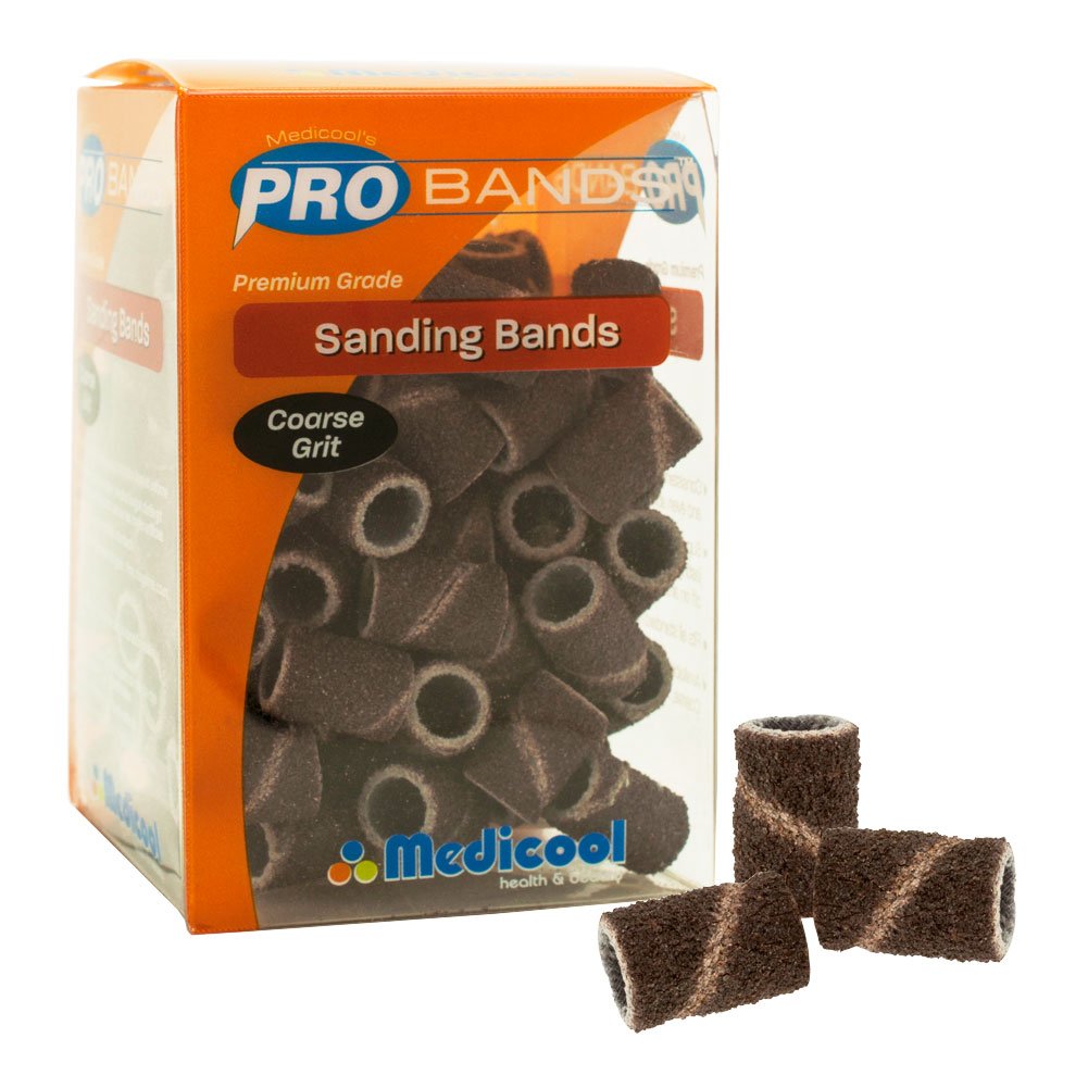 Medicool Sanding Bands Box of 100 Coarse Grit