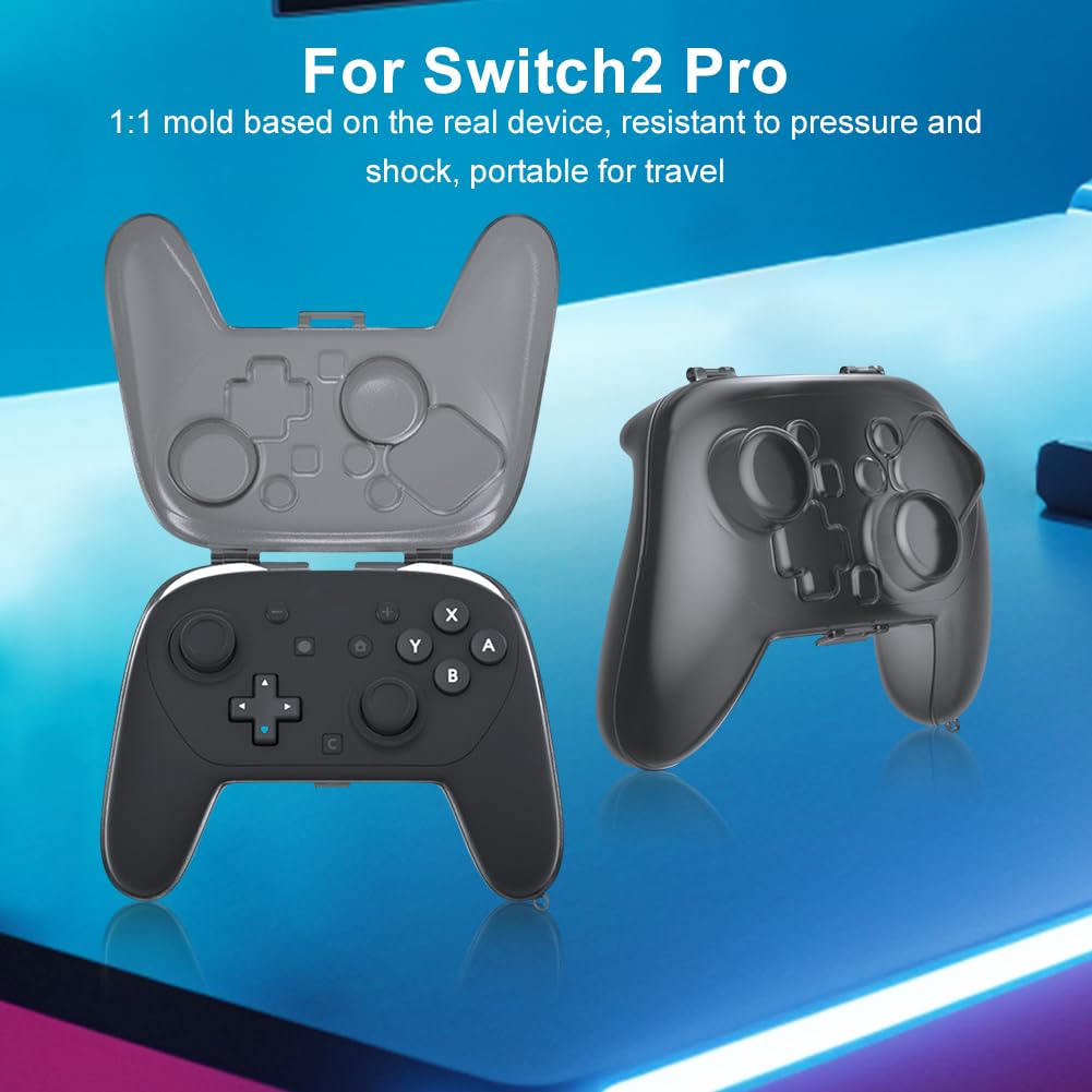 Cassapanca rigida per controller NS2 Pro - Custodia di protezione antiurto per controller di gioco per PC, accessorio di gioco