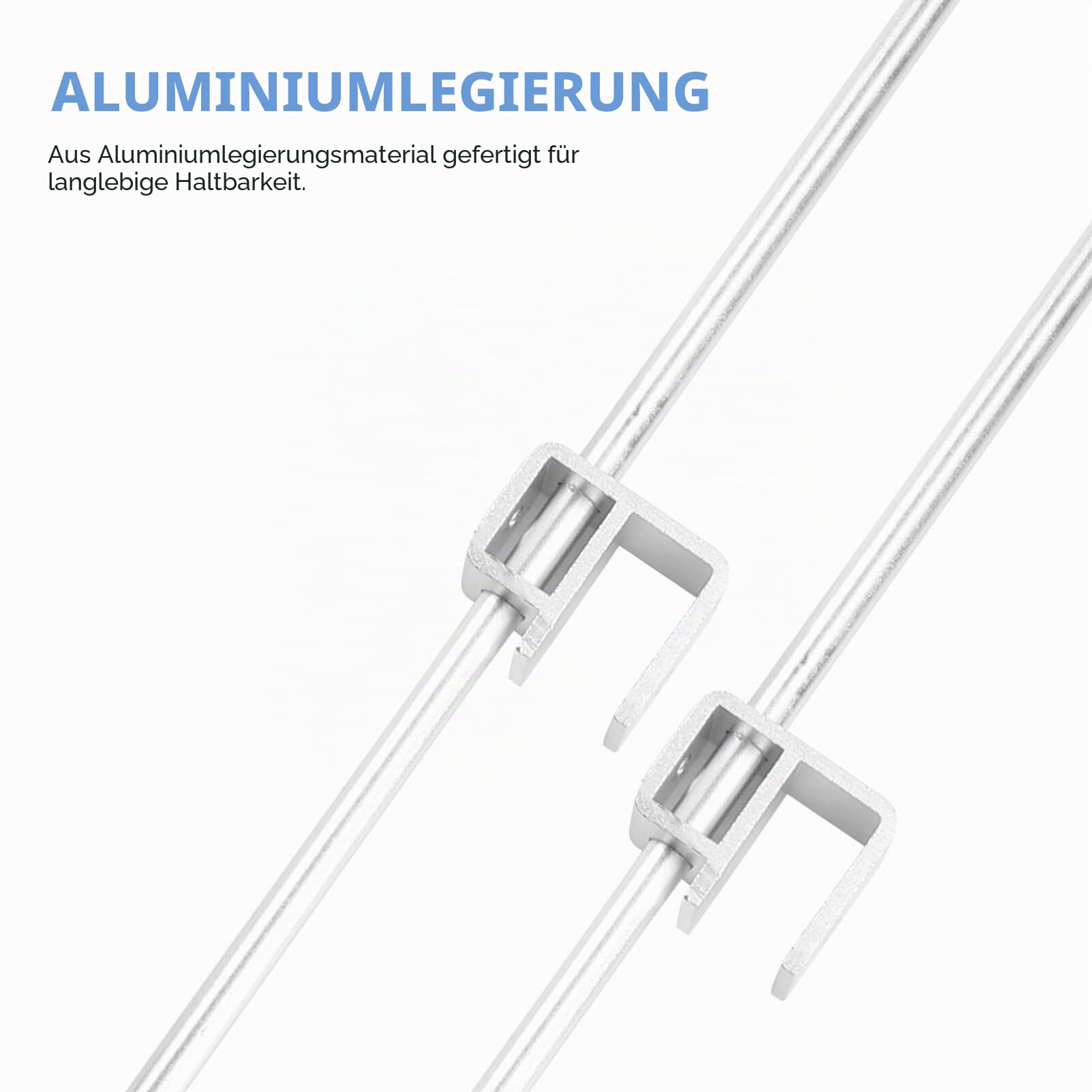 ULTECHNOVO Aquarium-Lichtstativ, Universelles Aquarium-Lichtarm-Montageset Aus Aluminiumlegierung Hängende Beleuchtungshalterung für Aquarien Geeignet für Einsiedlerkrebse Schildkröten Fische