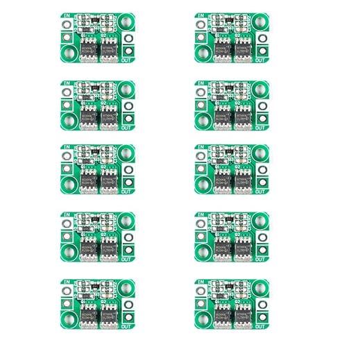 JESSINIE 10PCS DC 3-30V 4A Ideal Diode Module RDS MOSFET