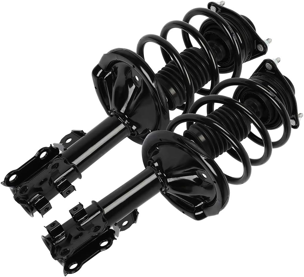 Struts And Shock Front Pair Compatible with 2010-2013 for Kia Forte2010-2013 for Kia Forte Koup2012-2013 for Kia Forte5 Complete Struts Assembly 172720 172721
