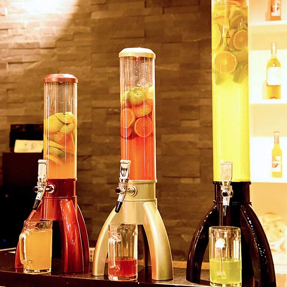 Bakaji Spillatore Da Tavolo Per Birra E Bevande - 4 Posti In Alluminio, Dosaggio 1.5 Once | Per Bar E Feste - Foto 10