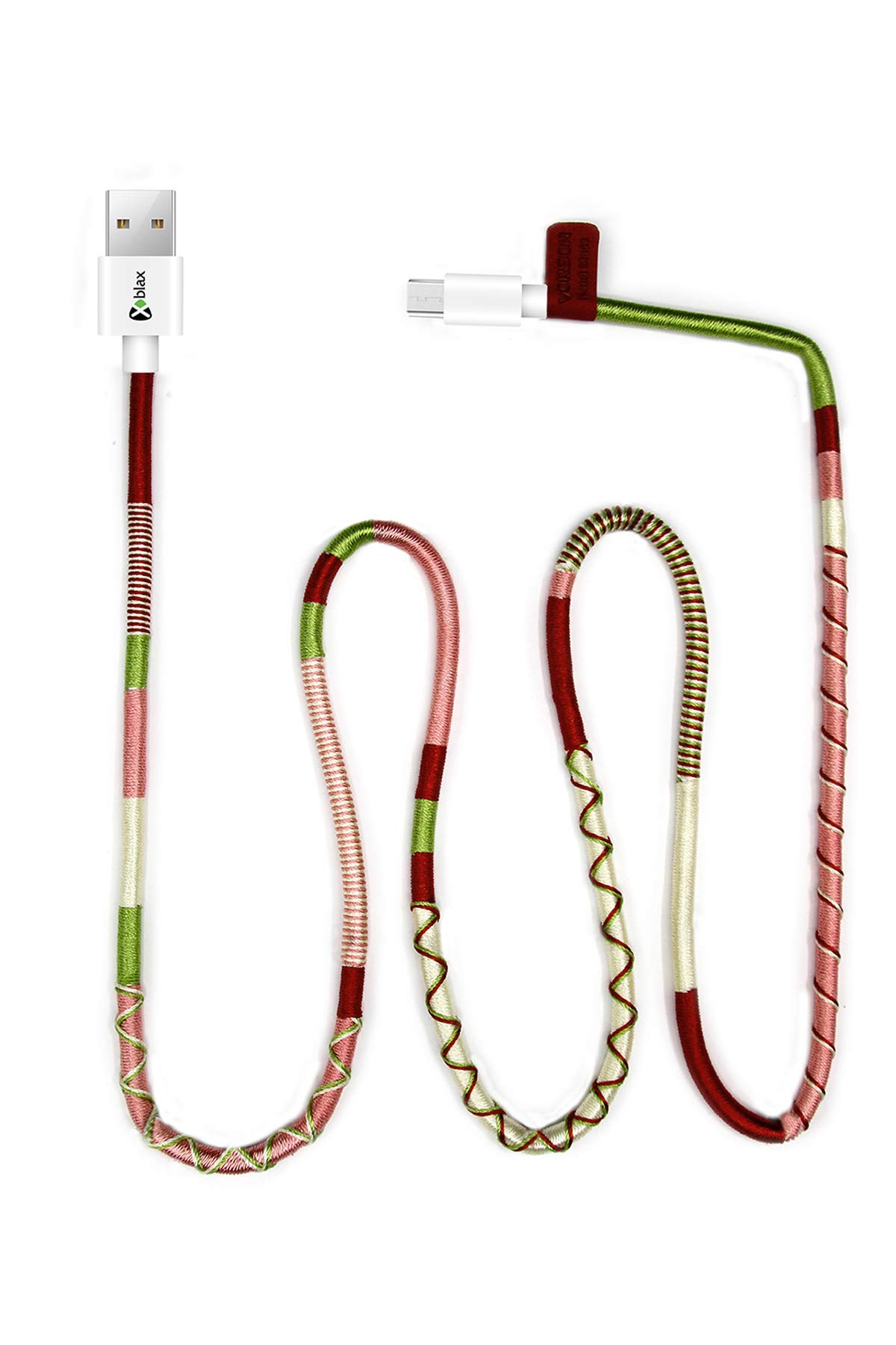 Vorson Handmade Candy Micro Android Şarj ve Data Kablosu, 100 cm