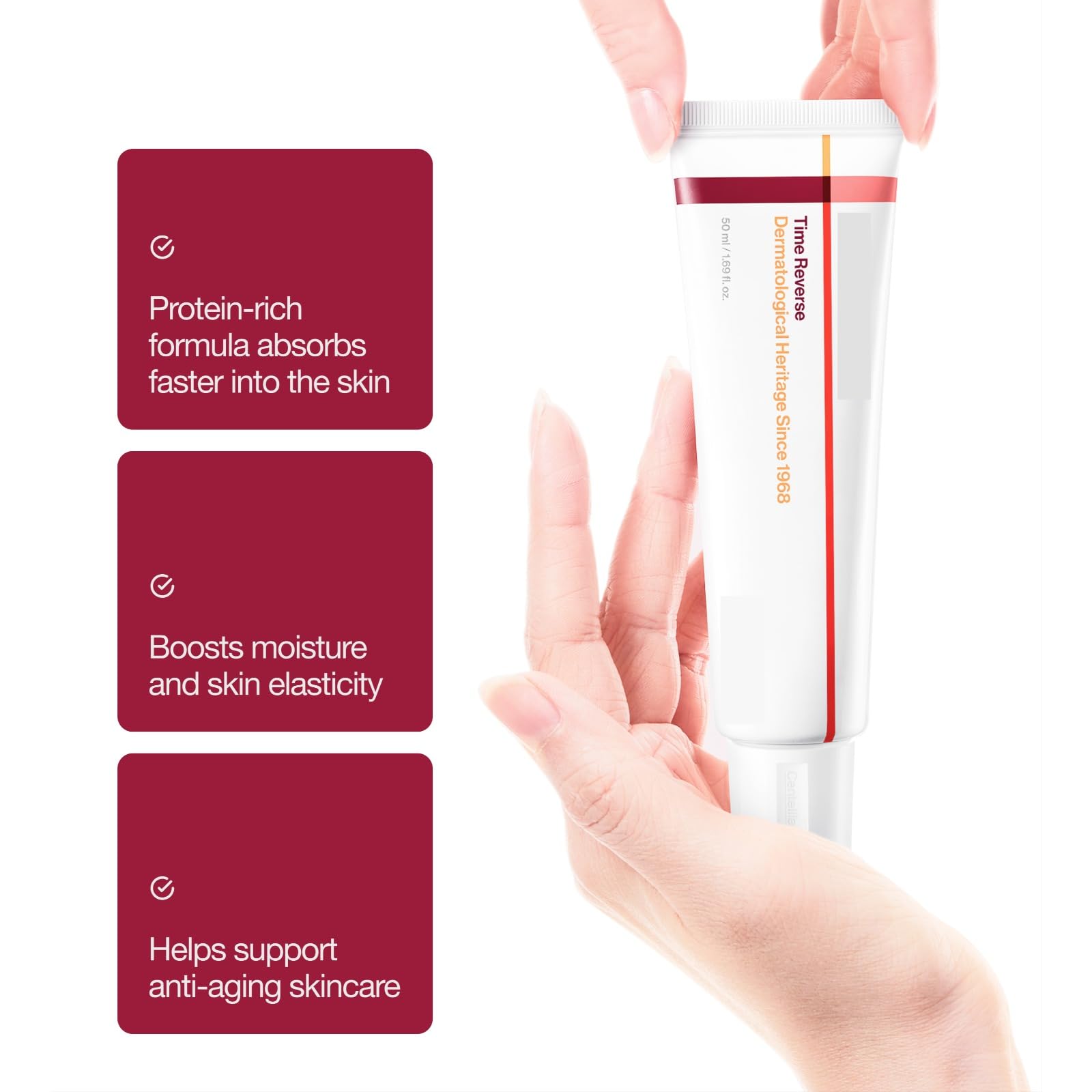 KoraGlow Cica Glow Cream, Crema viso alla Centella Asiatica, Retinolo, Collagene e Acido Ialuronico – Anti-età e Luminosità (2 PCS)