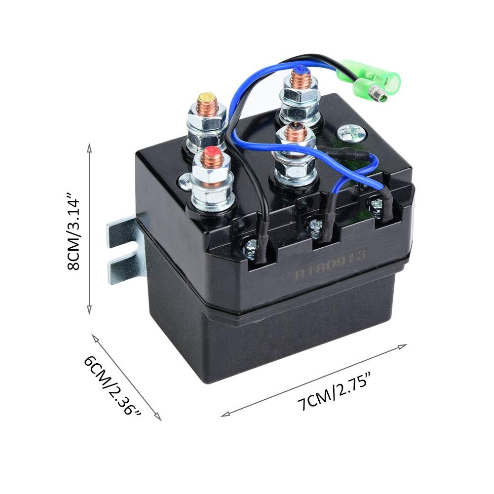 Relè Per Verricello Elettrico 12V 250A - Professionale Per ATV, UTV E Veicoli 4x4 - Foto 7