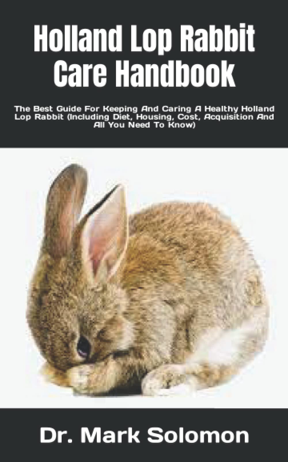 Buy Holland Lop Rabbit Care Handbook: The Best Guide For Keeping And ...