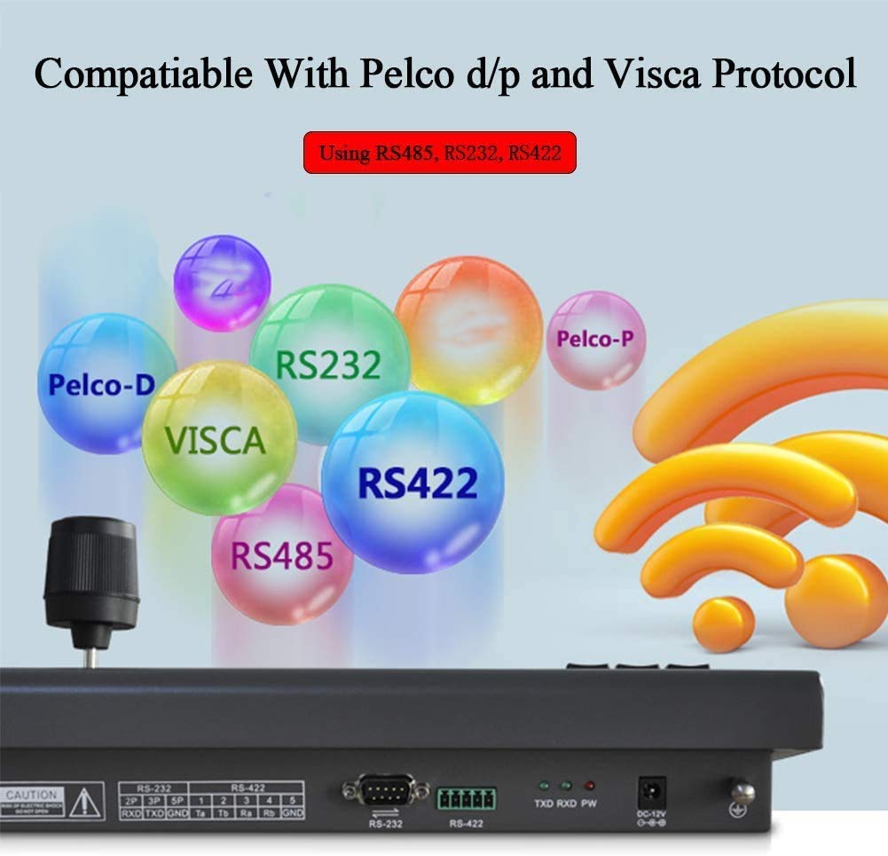 Amazon.co.jp: Hsility PTZ コントローラー VISCA/PELCO D/P PTZ
