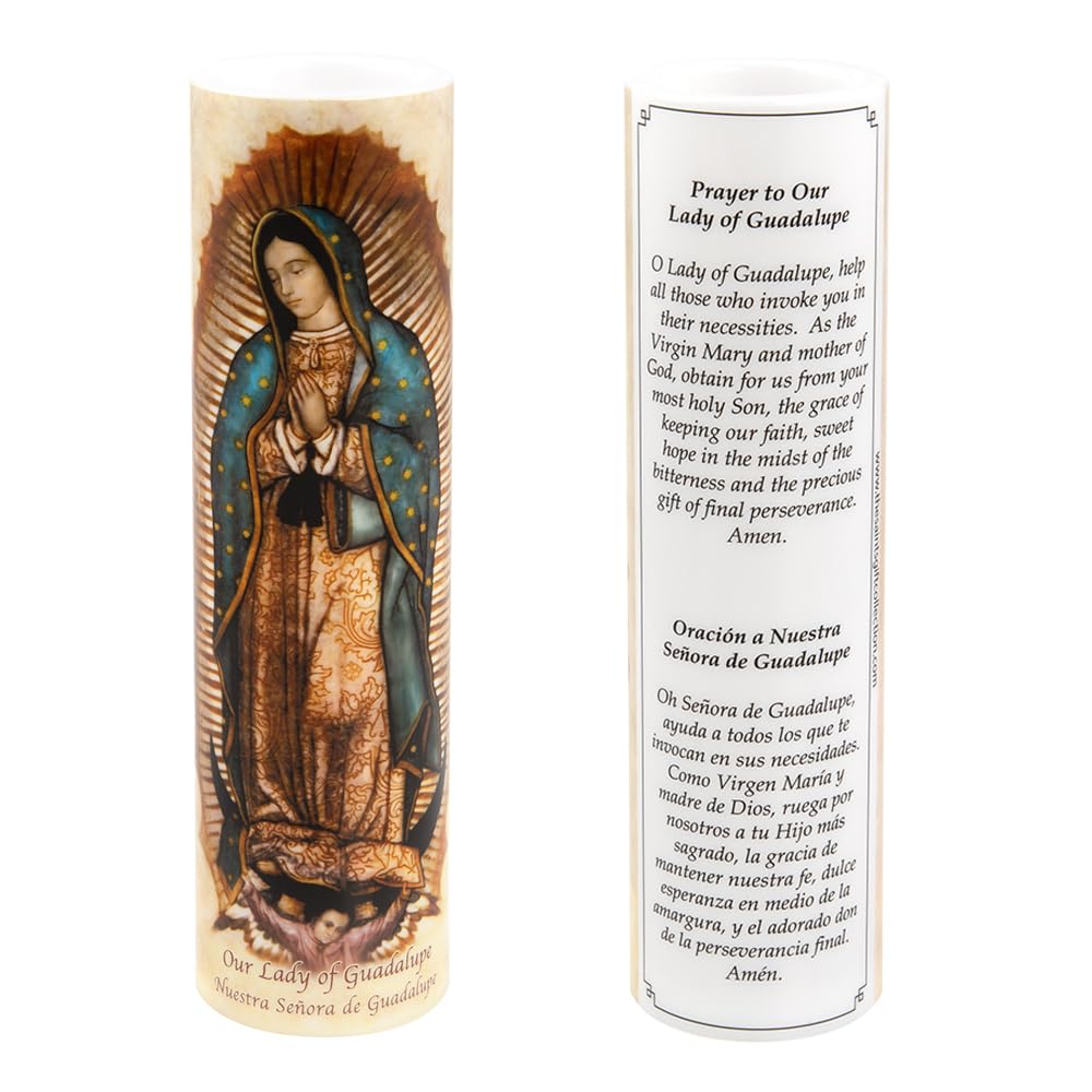 日*4様 Our Candles 春野×歩く人 Amazon.com: THE SAINTS COLLECTION Our Lady of Guadalupe, LED