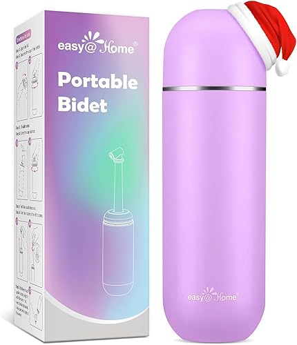 Miniatura 19 de Easy@Home Bidé portátil para viajes: botella Peri para el cuidado posparto - Pulverizador de mano para mujeres y hombres Botella grande