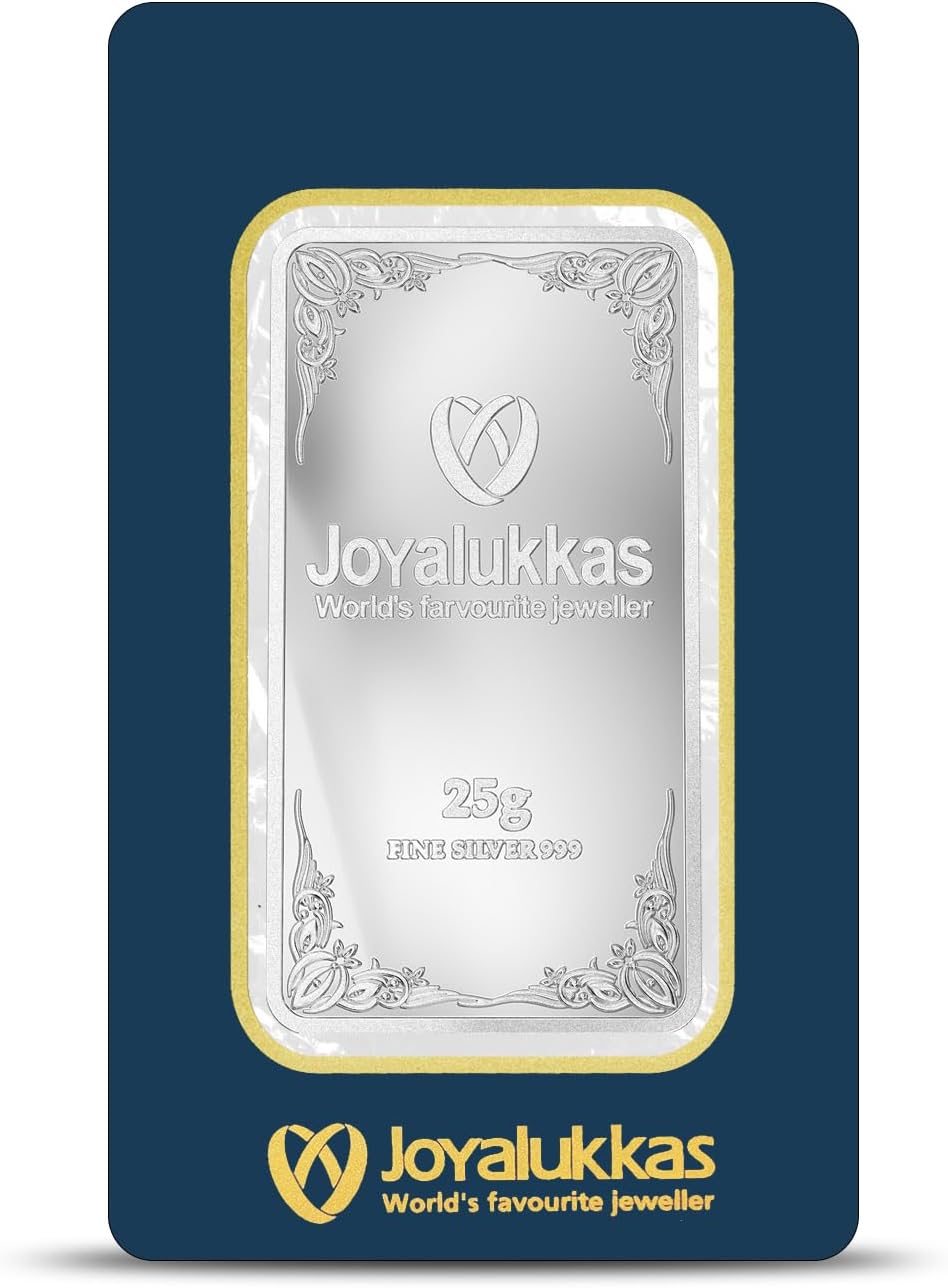 25 Gram (999 Purity) Blister Packed Silver Bar