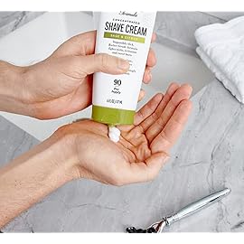 Cremo Barber Grade Sage & Citrus Shave Cream, Astonishingly Superior Ultra-Slick Shaving Cream Fights Nicks, Cuts and Razor Burn, 6 Fl Oz (2 Pack)