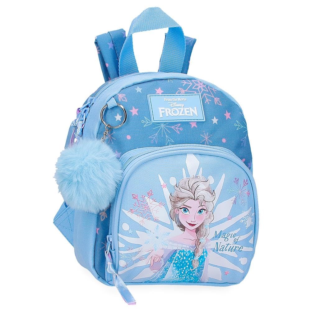 Joumma Disney Frozen Magic Ice Mochila pequeña Azul 19x24x10 cms Poliéster 4,56L