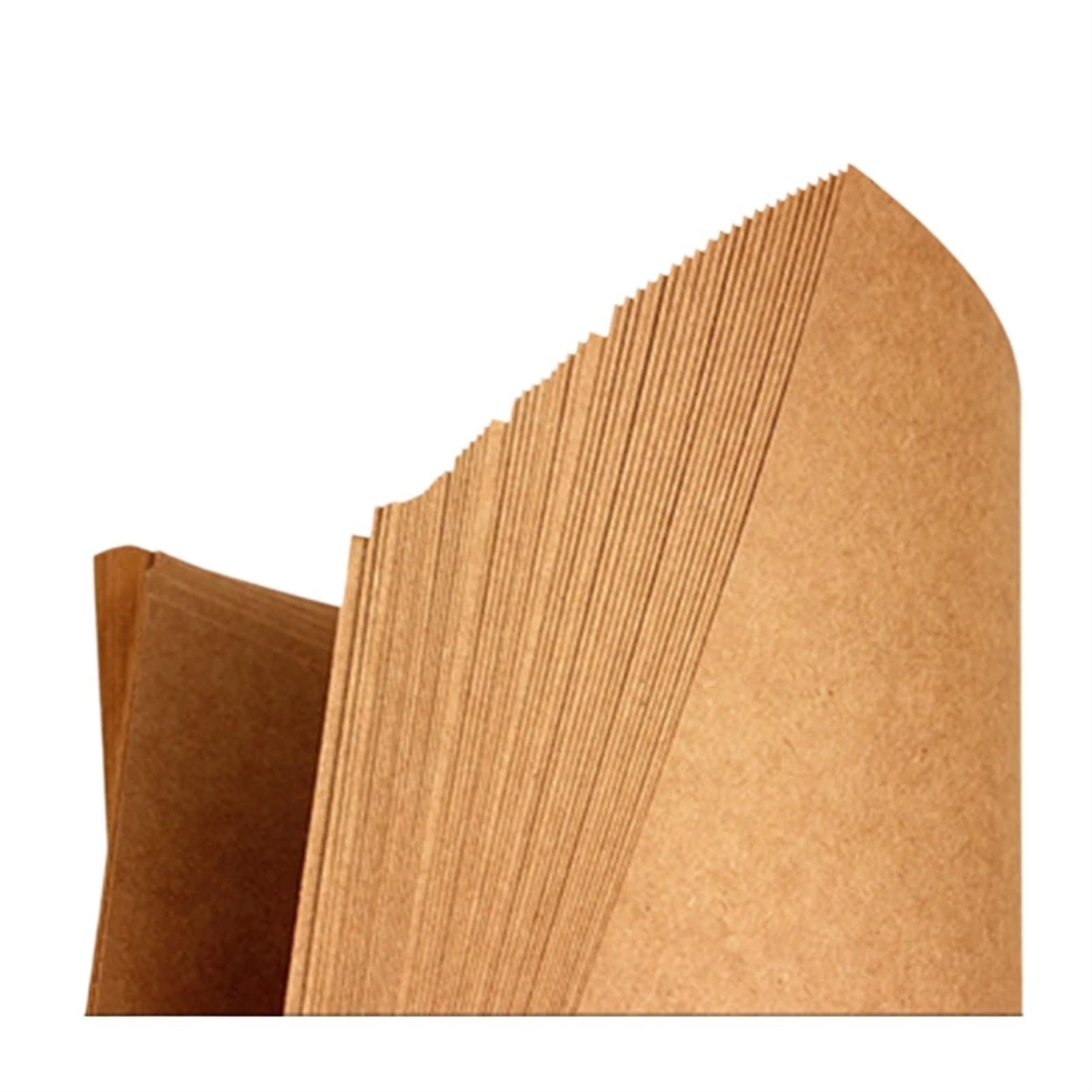 Papier Kraft Lot de 20 Feuilles de Papier Kraft Brun A3 70-200 g/m² for Fabrication de Cartes Artisanales, Carton épais(100gsm 20pcs)