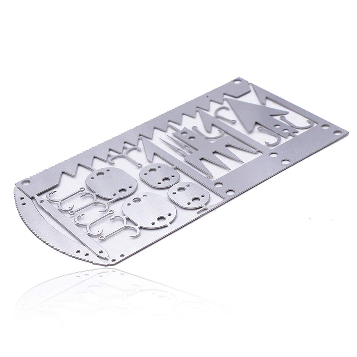 Survival Multitool Card,Best Multitool for Camping and Wilderness 22 in 1 Survival Credit Preppers Gear Fishing Camping Hiking Hunting Emergency Kit