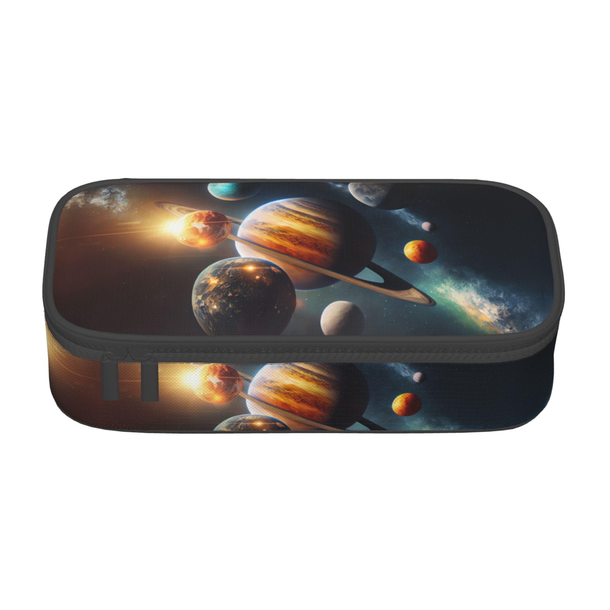 Abaysto Galaxy Space Pencil Case Large Capacity Pencil Pouch Pen Bag Cosmetic Portable Gift for Office School Teen Girl Boy Men Women Adult — image 1