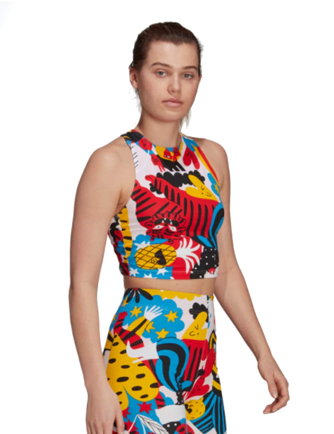 adidas Sportswear Egle Crop Top para mujer (paquete de 1)