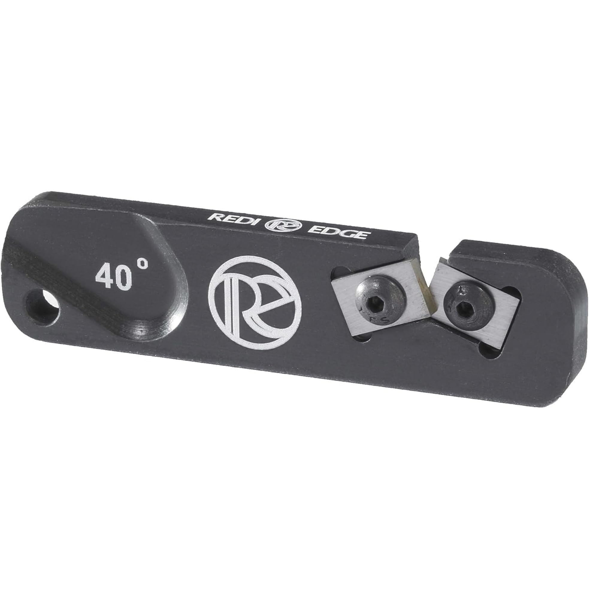 Redi-Edge Tactical Knife Sharpener - Military-Grade Pocket knife Sharpener with Duromite Sharpening Elements - Honing Rod with 40