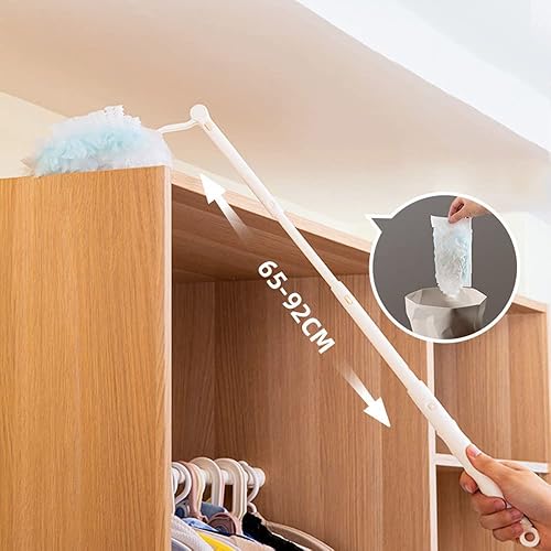 Miniatura 4 de 360 repuestos de plumero a granel cabezal de repuesto desechable para limpiar el hogar, 30 unidades