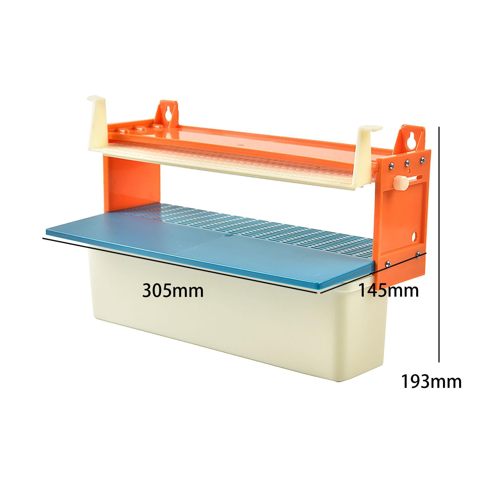 Récupérateur de Pollen avec Trous de, 19,3 X 30,5 Cm, Outil Apicole Ventilé pour L'entrée de La Ruche