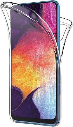 AICEK Funda Samsung Galaxy A50, Transparente Silicona 360?Full Body Fundas para Samsung A50 Carcasa Silicona Funda Case (6,4 Pulgadas) AICEK Funda Samsung Galaxy A50, Transparente Silicona 360?Full Body Fundas para Samsung A50 Carcasa Silicona Funda Case (6,4 Pulgadas)