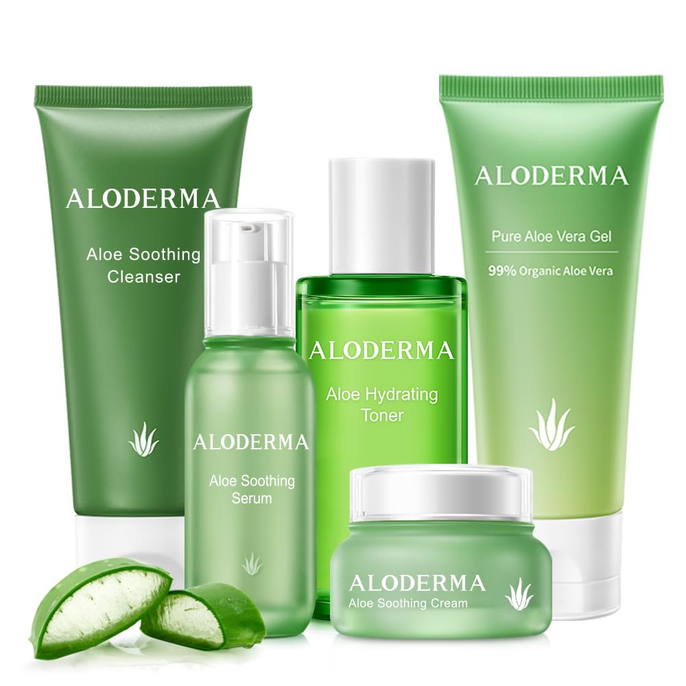 Aloderma Signature Aloe Soothing Set 5-Piece Set