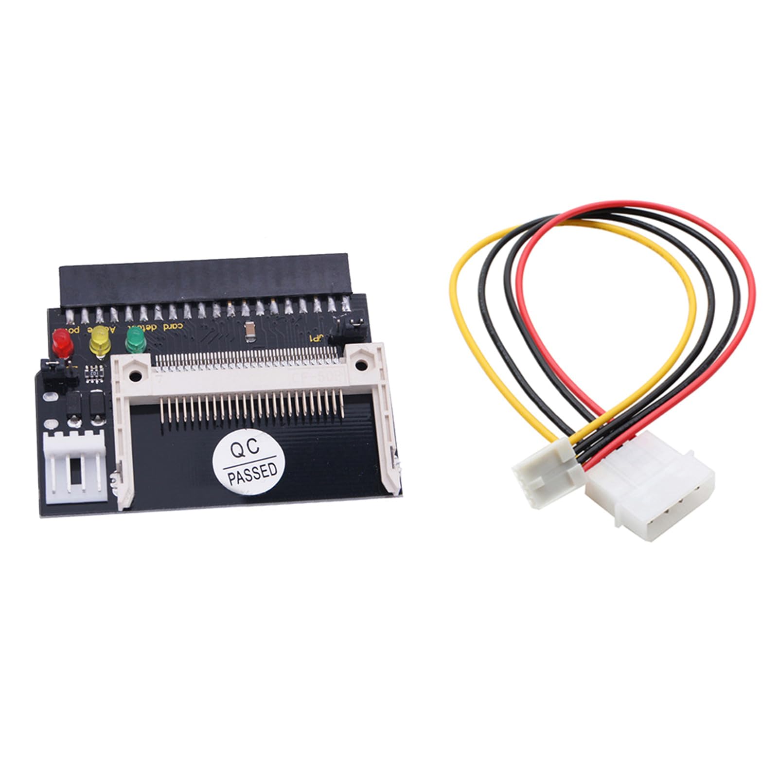 Adattatore per scheda di memoria flash compatto a 40 pin hard disk convertitori adattatore hard disk shock compatto lampeggiante