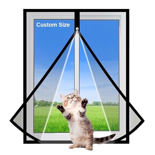 Malla de seguridad autoadhesiva para gatos,mosquitera moscas personalizado