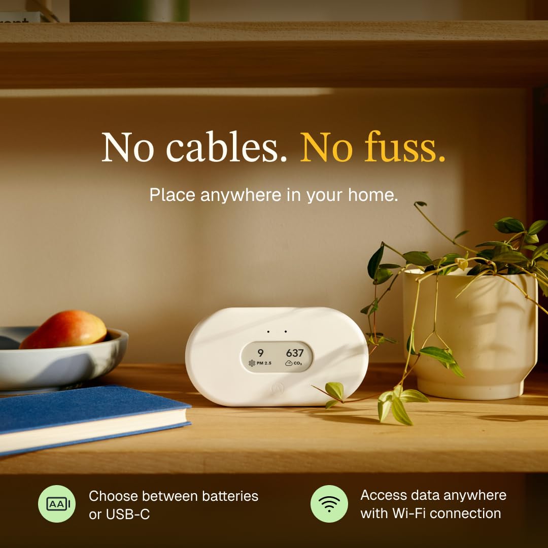 Airthings 2960 View Plus – Monitor de radônio e qualidade do ar