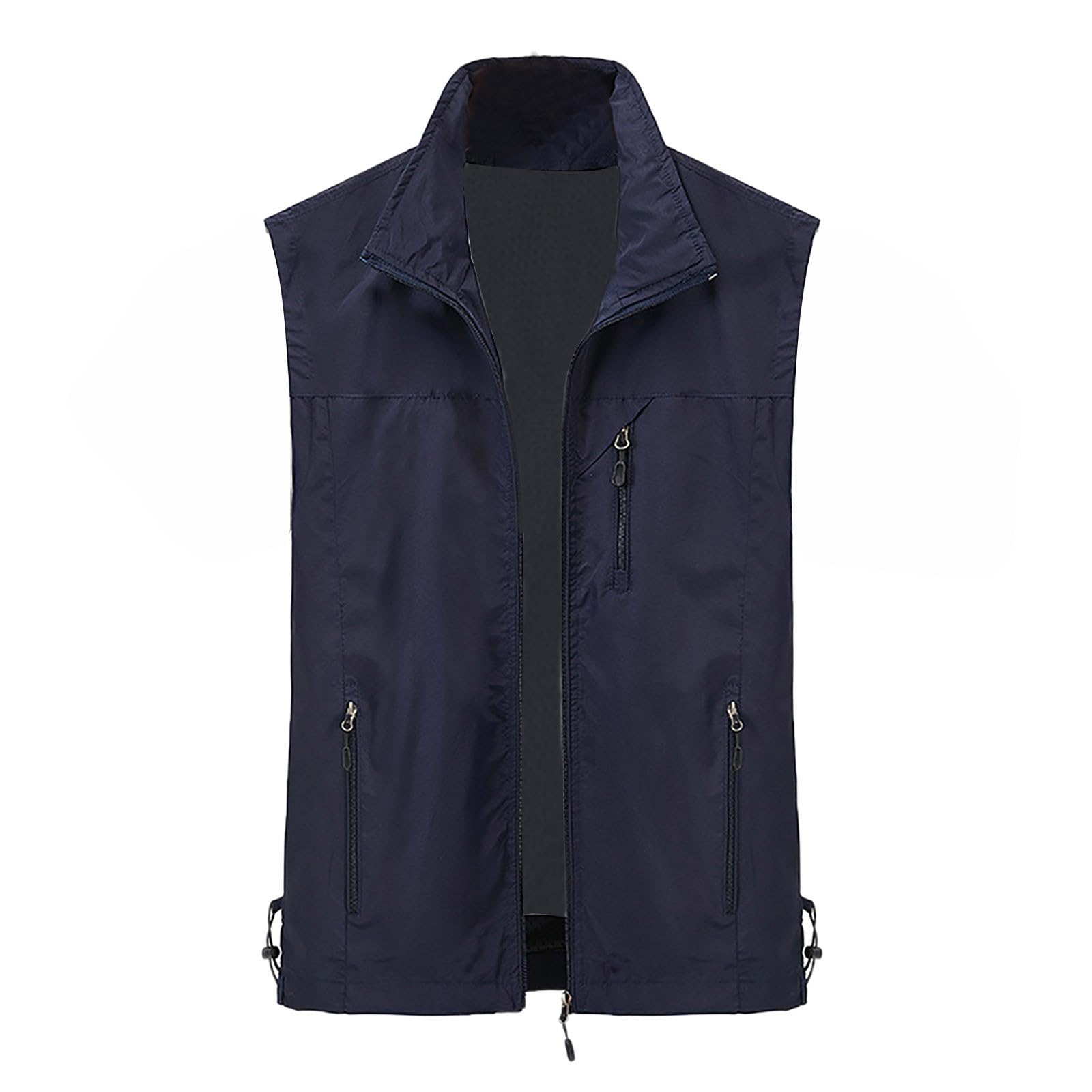 Gilet D'été Pour Homme Avec Poches Zippées - Haut Sans